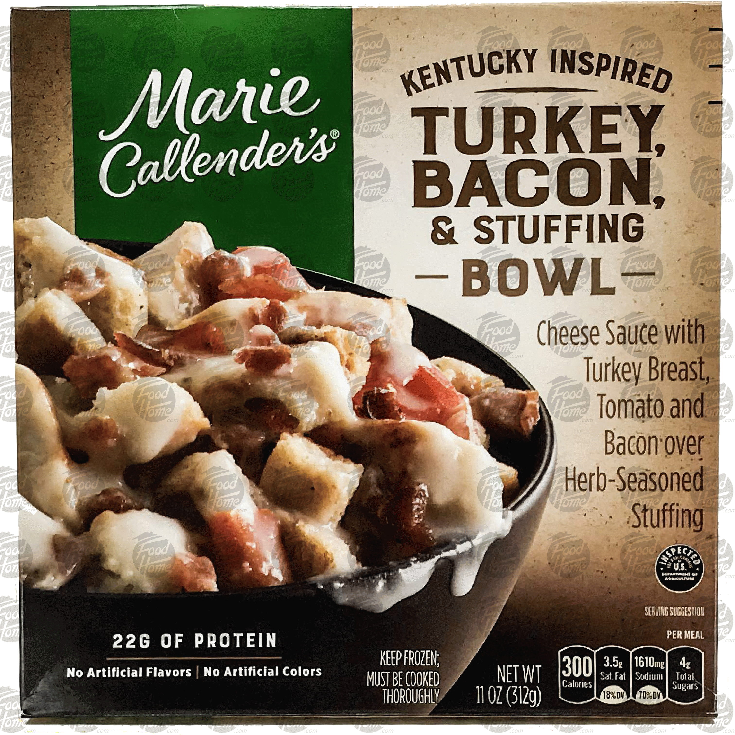 Marie Callender's Bowls  turkey bacon & stuffing bowl, frozen entree Full-Size Picture